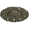 Ekena Millwork Needham Ceiling Medallion (Fits Canopies up to 4 1/4"), Hnd-Painted Witch Hazel, 14 5/8"OD x 2 1/4"P CM14NEWHF - alternate 3